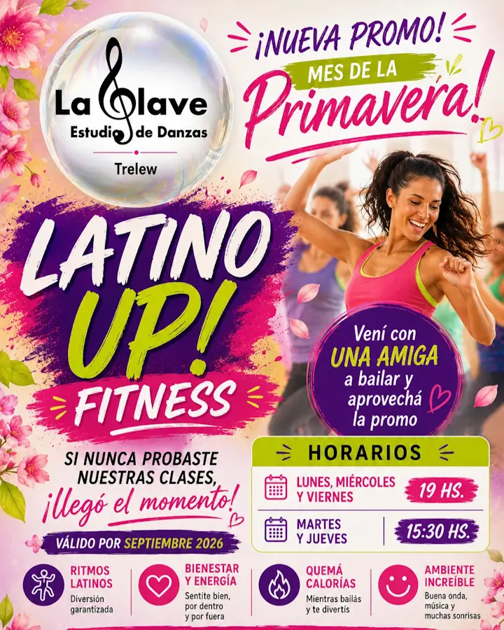 Latino Up! Fitness - Clase — Viernes