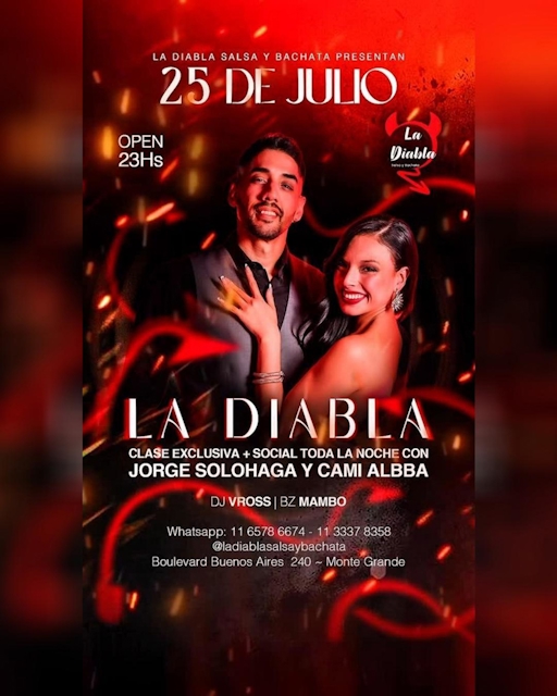 La Diabla - Clase Exclusiva + Social