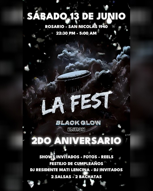 2º Aniversario - Black Glow Edition