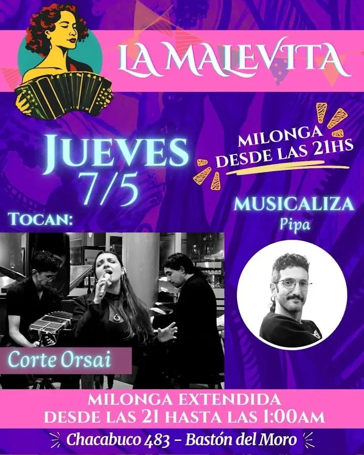 Milonga Extendida en La Malevita