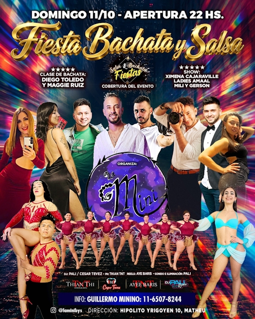 Fiesta Bachata y Salsa