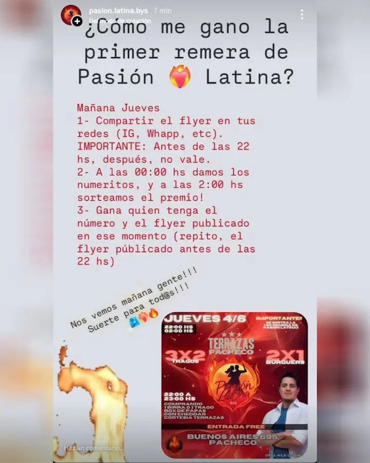 Pasión Latina en Terrazas Pacheco