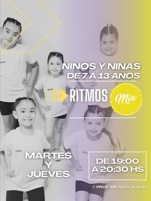 Ritmos Mix - Clase — Jueves
