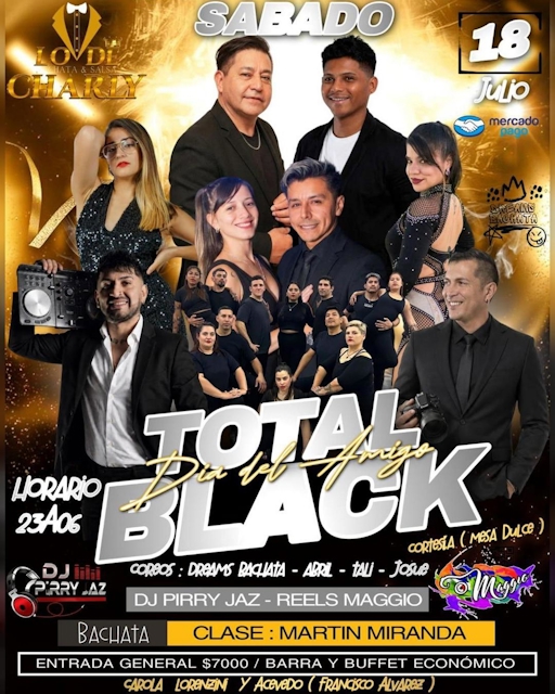 Total Black - Día del Amigo