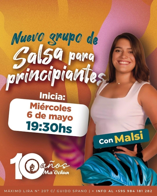 Nuevo grupo de Salsa para principiantes