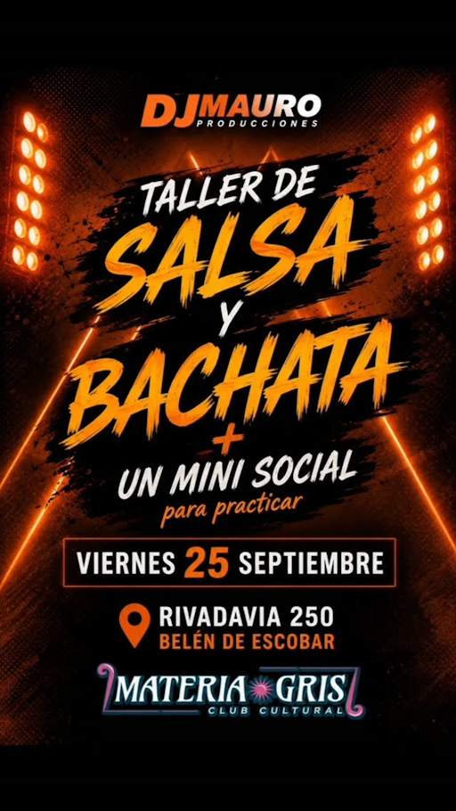 Taller de Salsa y Bachata + Mini Social