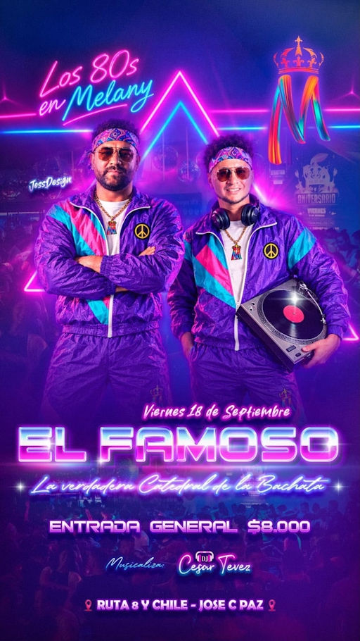 Los 80s en Melany