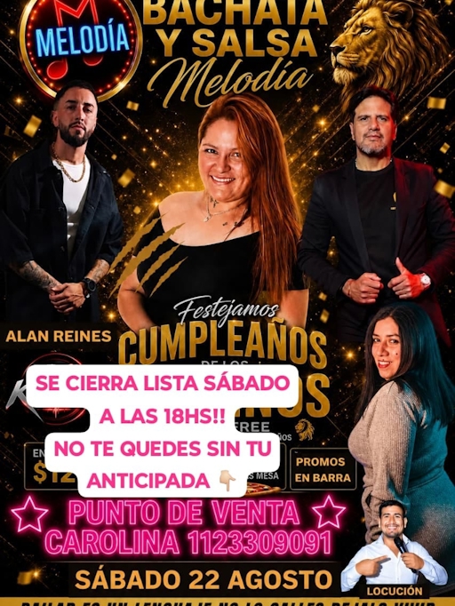 Social de Bachata y Salsa Melodia