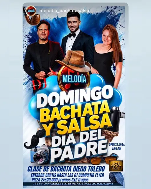 Domingo Bachata y Salsa - Día del Padre
