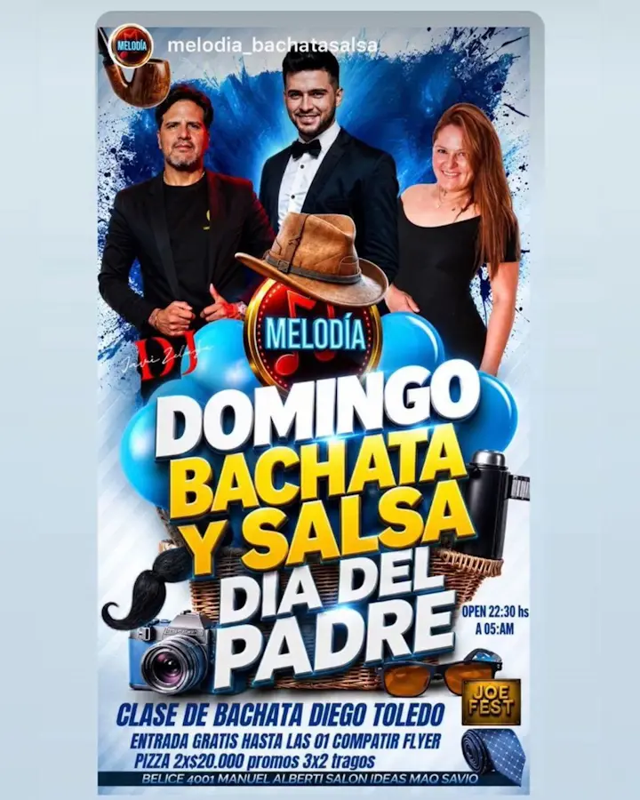 Domingo Bachata y Salsa - Día del Padre