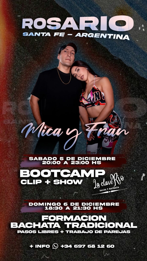 Mica y Fran en Rosario