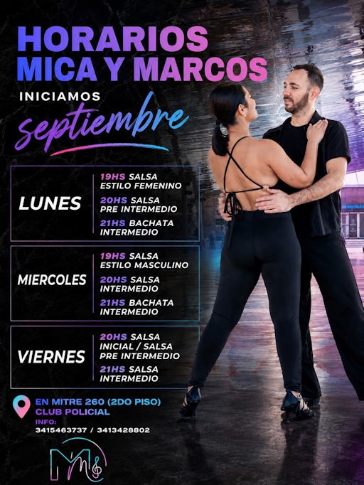 Salsa inicial / Salsa pre intermedio - Clase — Viernes
