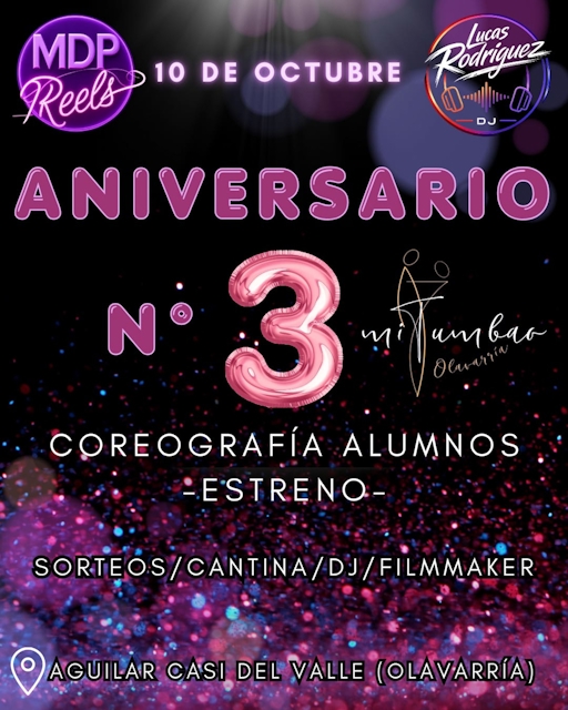 3° Aniversario Mi Tumbao Olavarría