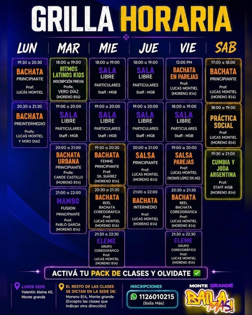Clase de Bachata Principiante