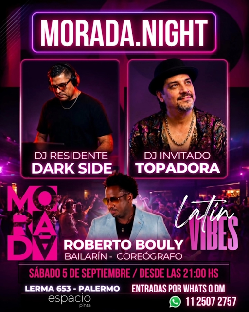 MORADA NIGHT: LATIN VIBES