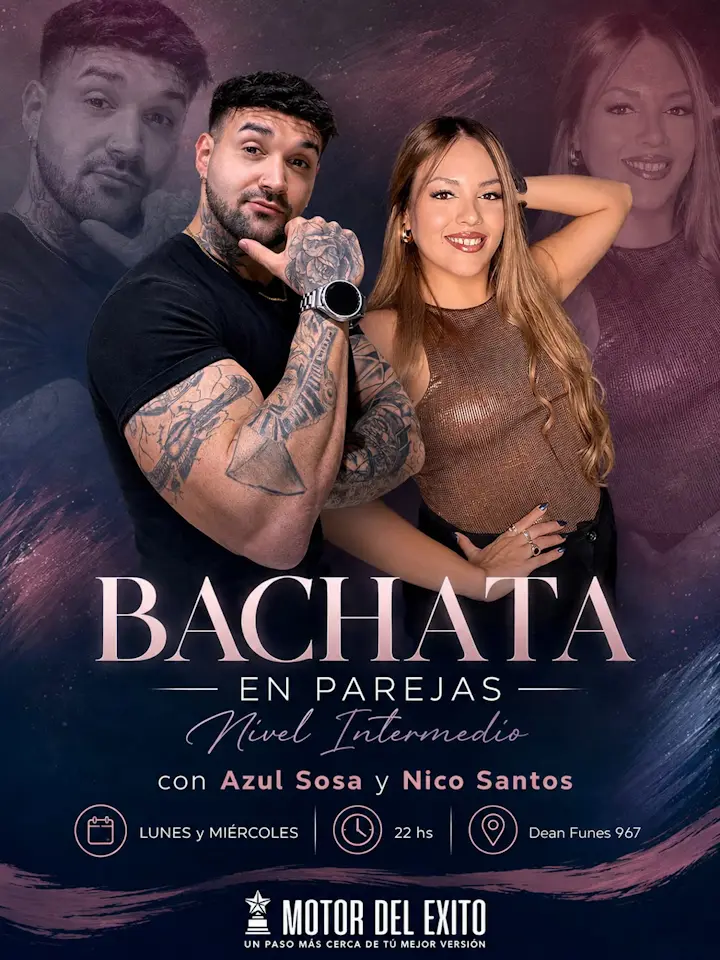 Bachata en parejas - Nivel Intermedio — Lunes