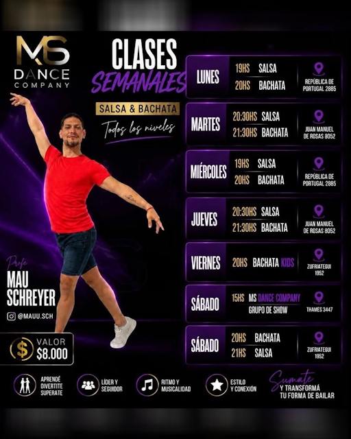 Clases de Bachata Kids