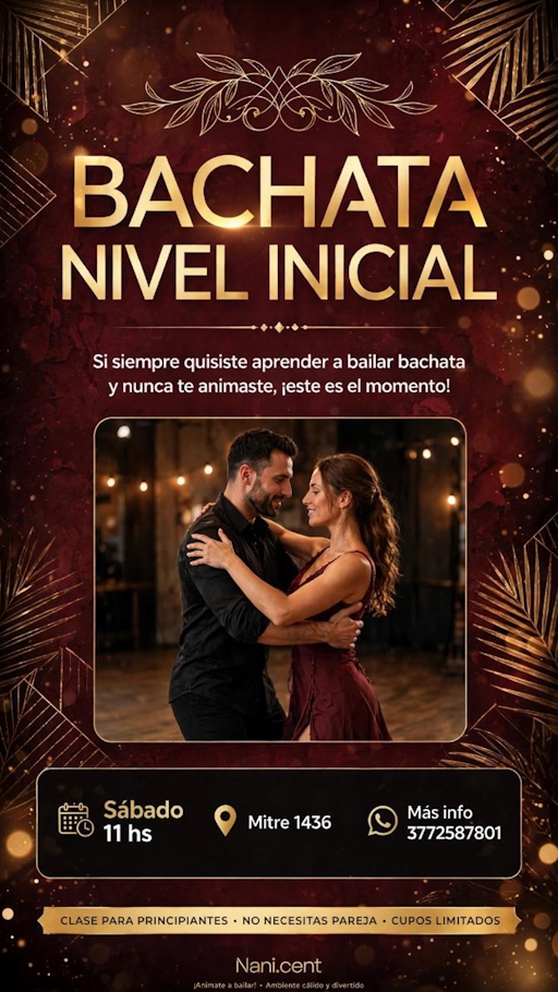Bachata nivel inicial