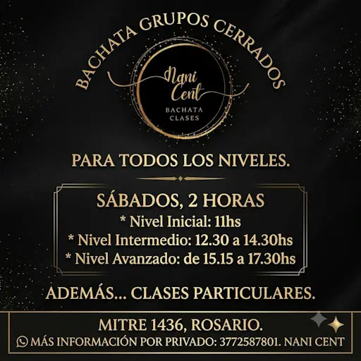 Bachata Nivel Intermedio - Clase — Sabado