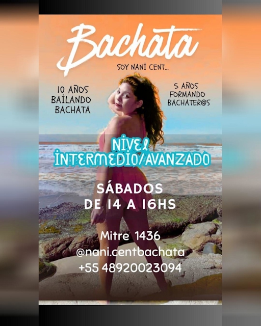 Bachata Nivel Intermedio/Avanzado