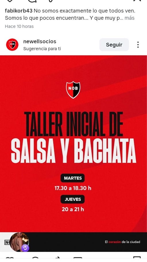Salsa y Bachata - Clase inicial — Martes
