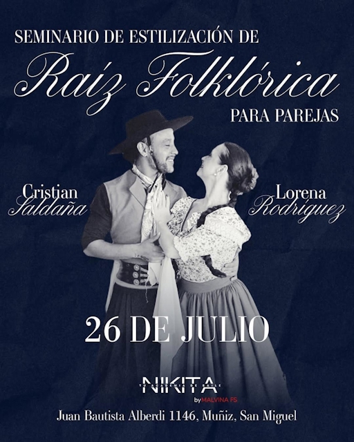 Seminario de Estilización de Raíz Folklórica para Parejas