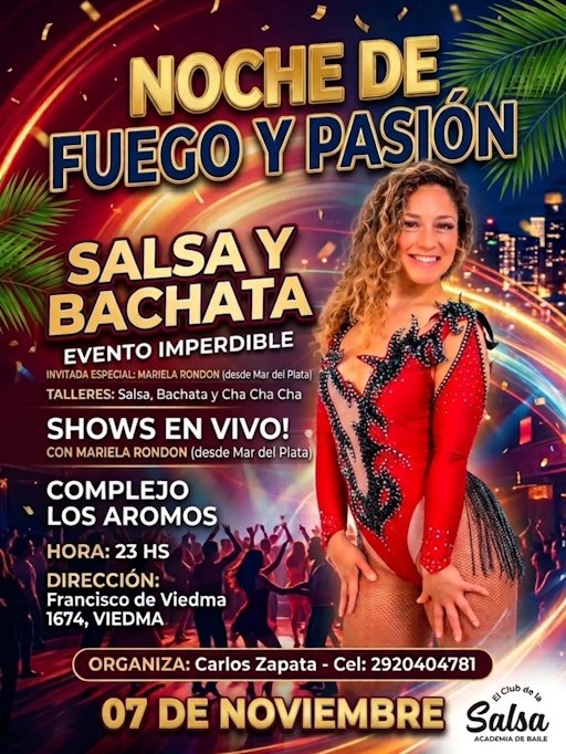 Noche de Fuego y Pasión
