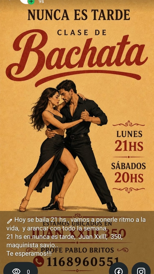 Bachata - Clase — Lunes