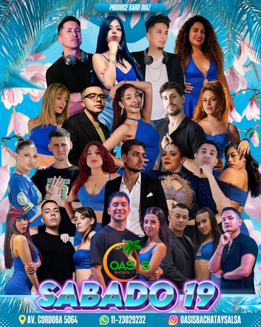 Sábado 19 en Oasis
