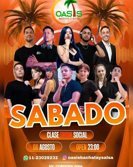 Oasis Bachata y Salsa - Clase Show Social