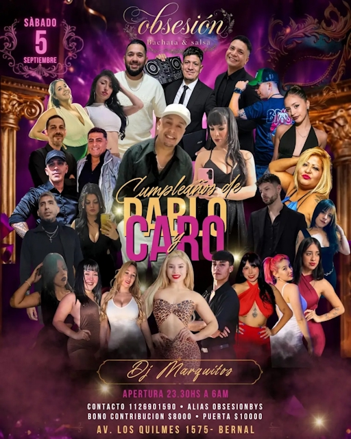 Cumpleaños de Pablo Caro