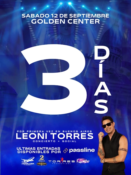 Leoni Torres - Concierto + Social
