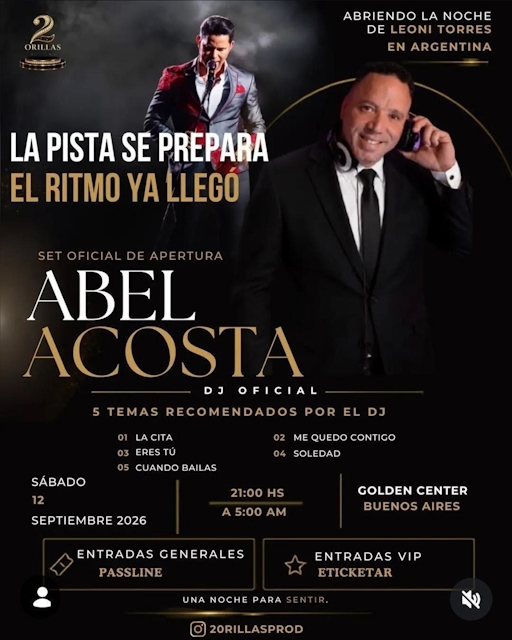 Set Oficial de Apertura Abel Acosta