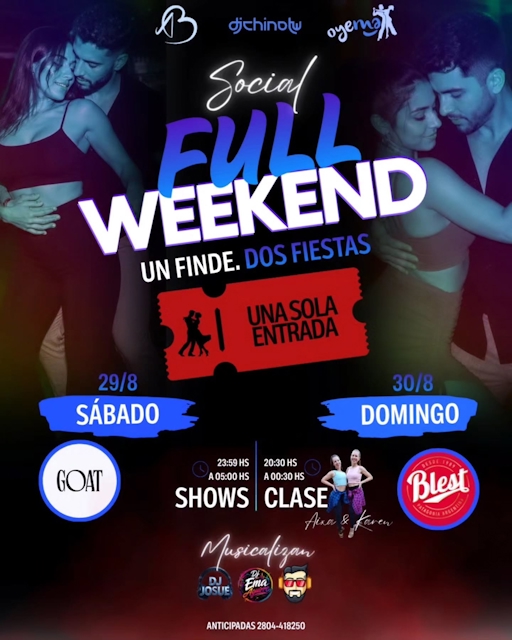 Social Full Weekend