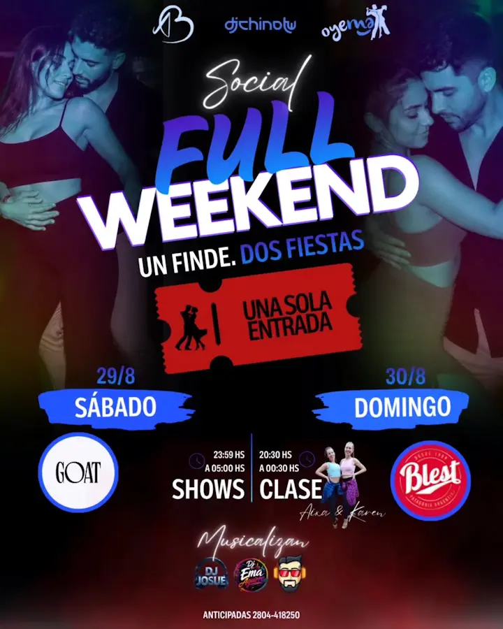 Social Full Weekend