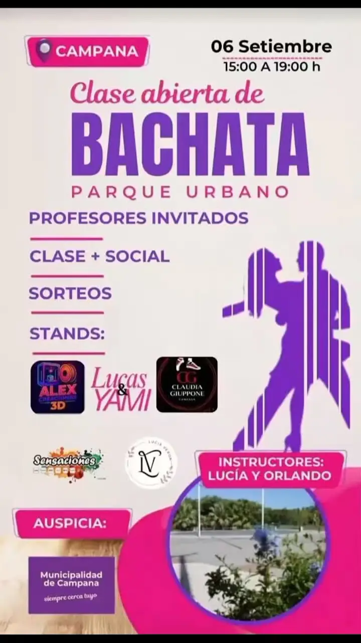 Clase abierta de Bachata