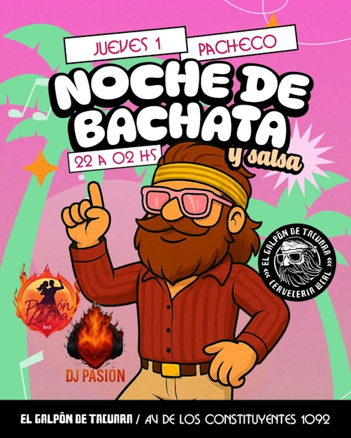 Noche de Bachata y salsa