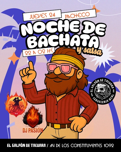 Noche de Bachata y salsa