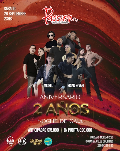 Passion 2 años - Noche de Gala