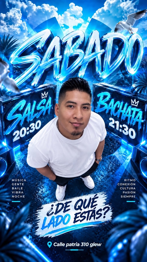 Sábado Salsa y Bachata