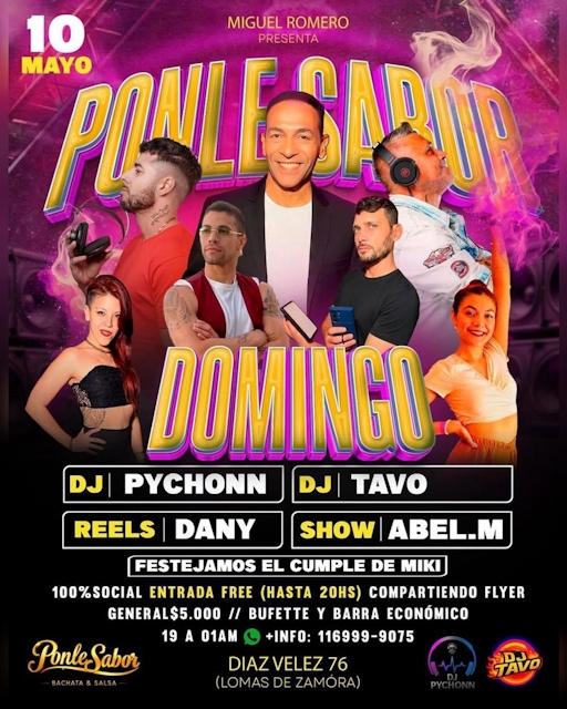 Ponle Sabor Domingo