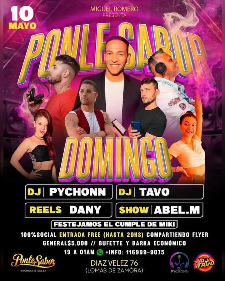 Ponle Sabor Domingo