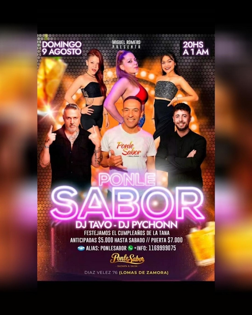 Festejamos el cumpleaños de La Tana