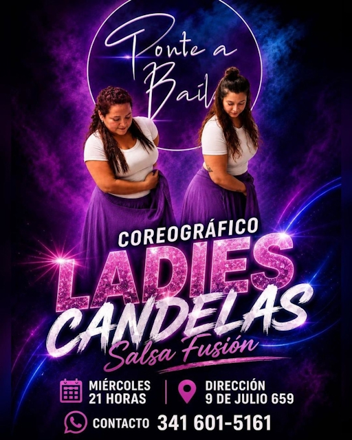 Coreográfico Ladies Candelas Salsa Fusión