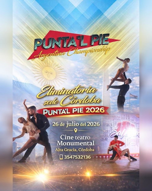 Eliminatoria sede Córdoba - PUNTAL PIE 2026