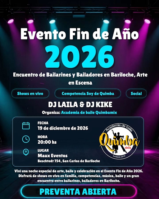 Evento Fin de Año 2026