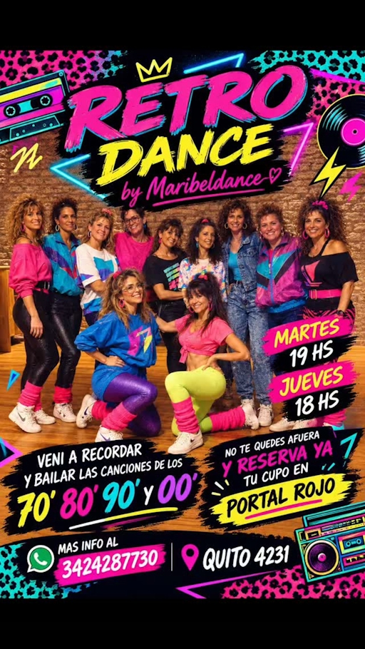 Retro Dance - Clase — Martes
