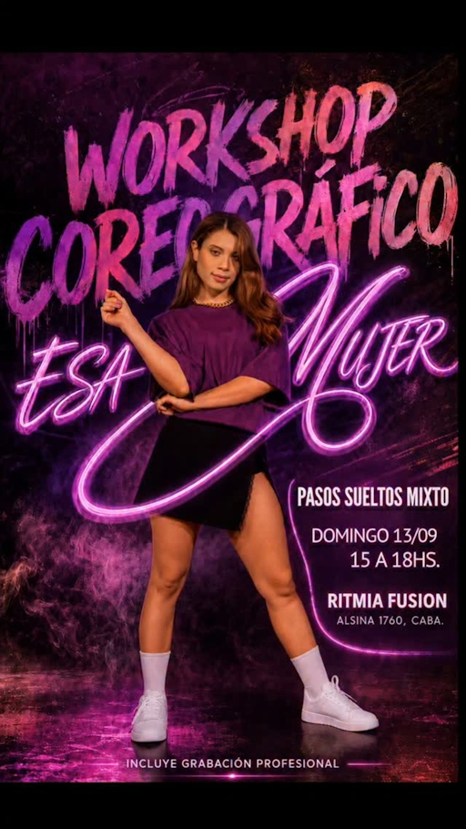 Workshop Coreográfico: Esa Mujer