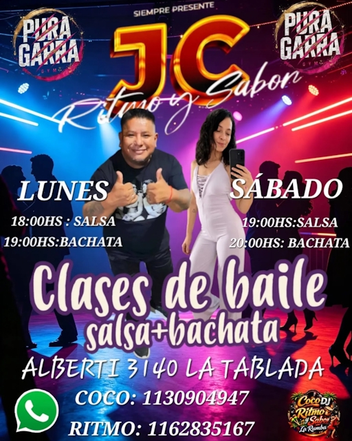 Salsa - Clase — Sabado