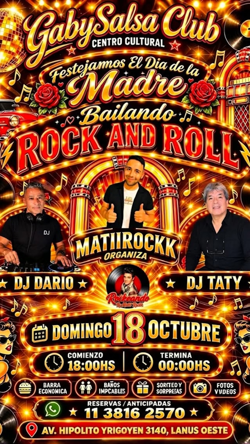 Festejamos el Día de la Madre bailando Rock and Roll